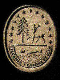 Seal designed by John Adams, 1783,  as modified 1816  Source: 