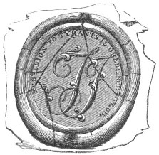 Seal adopted by Thomas Jefferson, 1790  Source: Lossing's Field Book of the Revolution